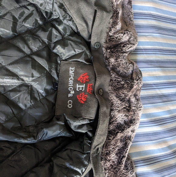 Emporio&Co Suede Full Zip Fashionista Jacket - Picture 8 of 11